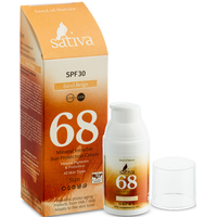 Крем солнцезащитный Sativa Солнцезащитный крем №68 (Sand Beige) SPF30 30 мл