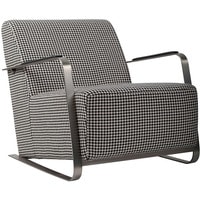 Интерьерное кресло Zuiver Adwin (белый, черный/хром) в Лиде
