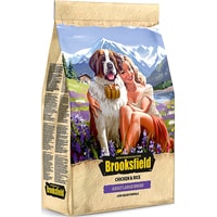 Сухой корм для собак Brooksfield Adult Large Breed курица/рис 12 кг