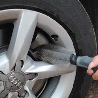 Щетка USBTOP Щетка - ершик для мойки колесных дисков, чистки арок, моторного отсека автомобиля (серый)