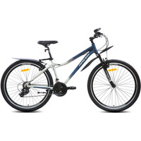 Велосипед Racer Vega 27.5 р.16 2022 (серый/голубой)