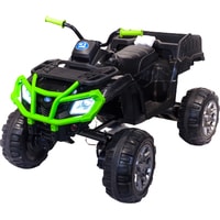 Электроквадроцикл Toyland BDM 0909 (черный/зеленый)