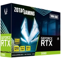 Видеокарта ZOTAC GeForce RTX 3060 Twin Edge 12GB GDDR6 ZT-A30600E-10M