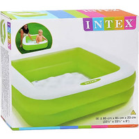 Надувной бассейн Intex Play Box 85х23 (зеленый) [57100]