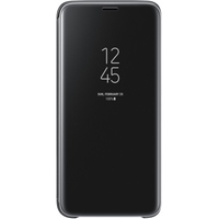 Чехол для телефона Samsung Clear View Standing Cover для Samsung Galaxy S9 (черный)