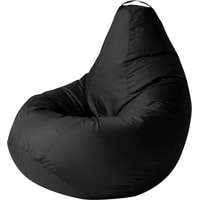 Кресло-мешок Pinokio Груша (L, оксфорд, черный, 2-5 мм)
