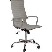 Кресло AksHome Elegance Chrome Eco (серый)