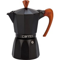 Гейзерная кофеварка G.A.T. Wood 103906W (черный)