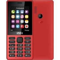 Кнопочный телефон Inoi 244 Quattro (красный)