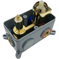 Душевая система  Rea Moby Gold + Box REA-P2405