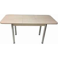 Кухонный стол Solt СТД-08 (шимо светлый/ноги круглые хром)
