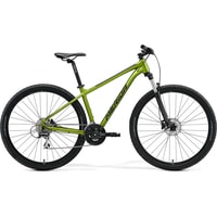 Велосипед Merida Big.Nine 20-3x XL 2022 (матовый зеленый)