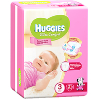 Подгузники Huggies Ultra Comfort 3 для девочек (21 шт)