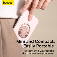 Накладка-держатель Baseus Rails Phone Ring Stand/Holder (розовое золото)