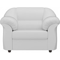 Интерьерное кресло Лига диванов Карнелла 105849 (экокожа, белый)
