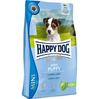 Сухой корм для собак Happy Dog Sensible Mini Puppy (для щенков мелких пород с ягненком и рисом) 4 кг