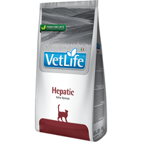 Сухой корм для кошек Farmina Vet Life Hepatic (для поддержки функции печени при хронической печеночной недостаточности) 2 кг