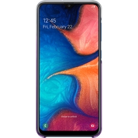Чехол для телефона Samsung Gradation Cover для Samsung Galaxy A20 (фиолетовый)