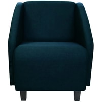 Интерьерное кресло Brioli Ральф (рогожка, J17 темно-синий)