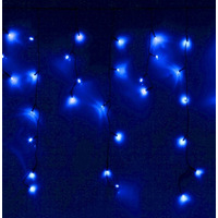 Гирлянда бахрома Luazon Led-120 (2x0.6 м, синий) [705923]