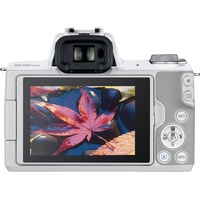 Беззеркальный фотоаппарат Canon EOS M50 Mark II (белый)