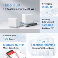 Wi-Fi система Mercusys Halo H30 (2 шт)