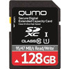 Карта памяти QUMO SDXC UHS-I U1 Class 10 128GB (QM128GSDXC10U1)