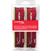 Оперативная память HyperX Fury 2x8GB DDR4 PC4-25600 HX432C18FR2K2/16