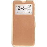 Чехол для телефона EXPERTS Slim Book для Samsung Galaxy A21s (золотой)