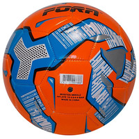 Футбольный мяч Fora FS-1001B (5 размер, оранжевый/синий)