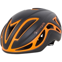 Cпортивный шлем Green Cycle Jet L (черный/оранжевый)