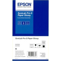 Фотобумага Epson SureLab Pro-S Glossy BP 203мм x 65м 252 г/м2 C13S450063BP (2 шт)