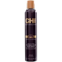 Лак CHI для укладки волос Deep Brilliance Olive & Monoi Optimum Finish Flexible Hold 284 г