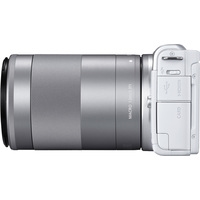 Беззеркальный фотоаппарат Canon EOS M200 Double Kit 15-45mm + 55-200mm (серебристый)