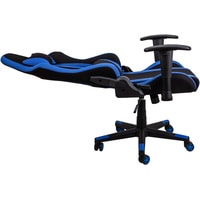 Кресло AksHome Оптимус (черный/синий)