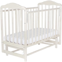 Классическая детская кроватка СКВ-Компани Березка 124001 (белый)