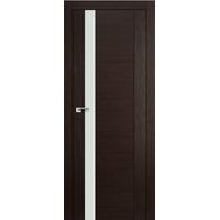 Межкомнатная дверь ProfilDoors 62Х 80x200 (венге мелинга/стекло белый лак)