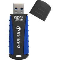 USB Flash Transcend JetFlash 810 128GB (черный/синий)