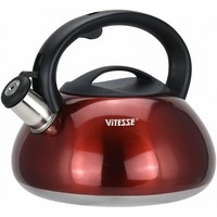 Чайник со свистком Vitesse VS-1121 (красный)