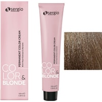 Крем-краска для волос Sergio Professional Color&Blonde 8 блондин