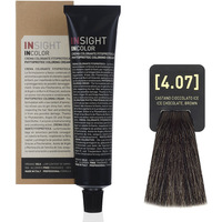 Крем-краска для волос Insight Incolor 4.07 холодный шоколадно-коричневый