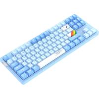 Клавиатура Dareu A87X Pro (Dareu Violet Gold Pro, голубой)