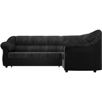 Угловой диван Mebelico Карнелла 60283 (черный)