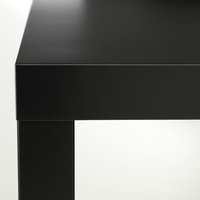 Журнальный столик Ikea Лакк (черный) 903.832.35