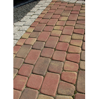 Тротуарная плитка Jadar Носталит Меланж 18x12x4 (осень/лето/зима)