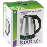 Электрический чайник HomeStar HS-1010Т (стальной)