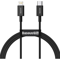 Кабель Baseus CATLYS-C01 USB Type-C - Lightning (2 м, черный)