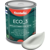 Краска Finntella Eco 3 Wash and Clean Marmori F-08-1-1-LG167 0.9 л (светло-серый)