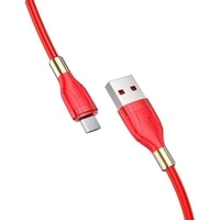 Кабель Hoco U92 Micro USB (красный)