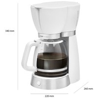 Капельная кофеварка Clatronic KA 3689 (белый)